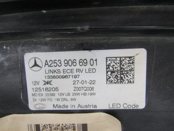 KOPLAMP MERCEDES GLC W253 253 LED PERFORMANCE FACELIFT 19- LH A2539066901 A1410/5K/4E