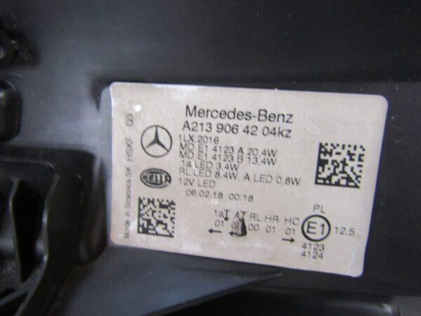 Koplamp Mercedes E-klasse S213 W213 Full LED Performance RH A2139064204 RECHTS  A1462/4K/14D