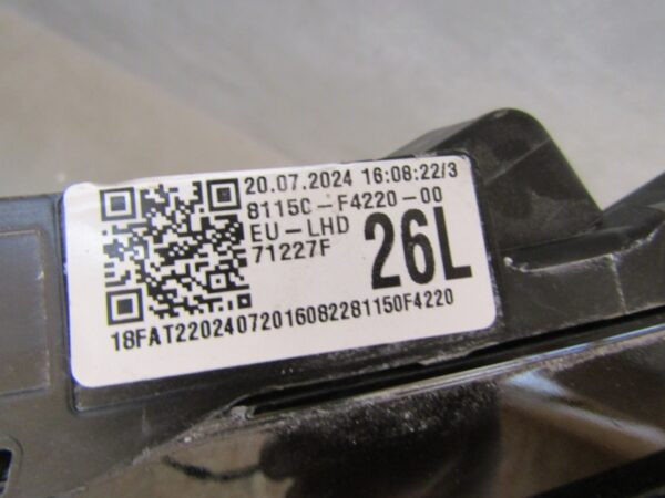 KOPLAMP TOYOTA CHR C-HR 2 II LED 23- LH LINKS 81150- F4220-00 A1488/5K/13F
