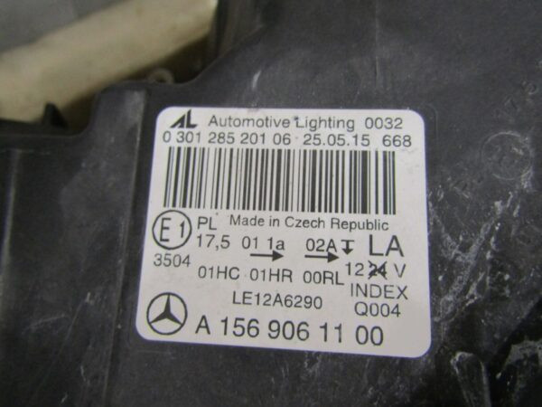 KOPLAMP MERCEDES GLA W156 LH LINKS 14-17 A1569061100  S1325/D216