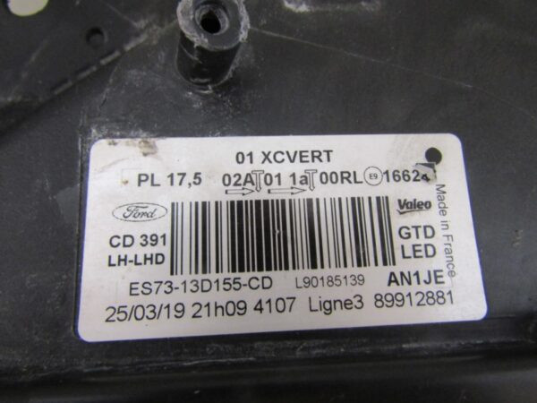 KOPLAMP FORD MONDEO MK5 VOLLEDIG LED 14-19 LH LINKS ES73-13D155-CD A1409/5K/1B