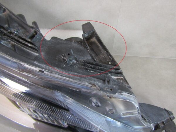 Koplamp Peugeot 2008 I FACELIFT Standaard Lens 16-19 Rechts 9814739580 A1423/5K/11F