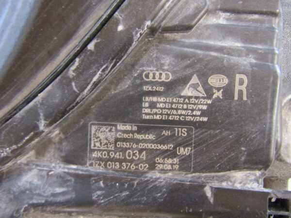 KOPLAMP AUDI A6 C8 LED 18- RH RECHTS 4K0941034 + MODULE COMPLEET S1282/C150