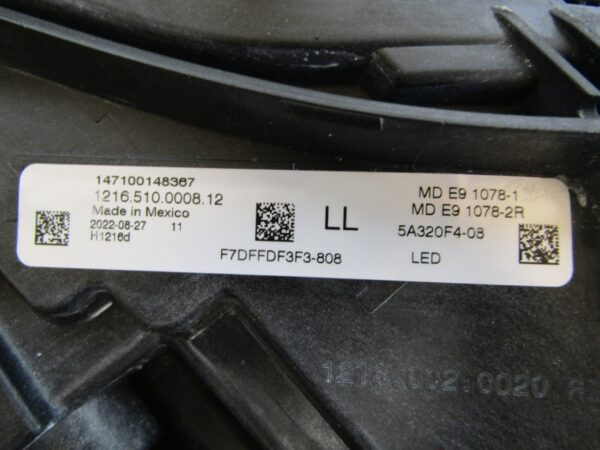 KOPLAMP BMW 2 SERIE G42 M2 FULL LED GOUD 22- RH RECHTS 5A320F4 Q1207/K5 6G