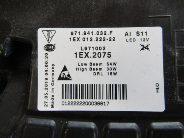 KOPLAMP Porsche Panamera 971 Full LED 16-23 Rechts 971941032F Q1182/K5 16E