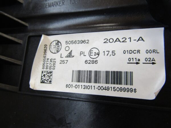 KOPLAMP Alfa Romeo STELVIO XENON DRAAIEND 16-22 LH LINKS 50563962 Q1270/K4 9F