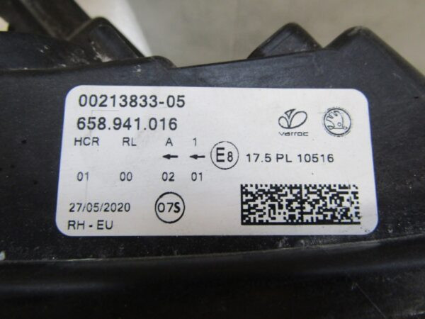 KOPLAMP Skoda Kamiq 658 LED 19-23 RH RECHTS 658941016 Q1252/E191