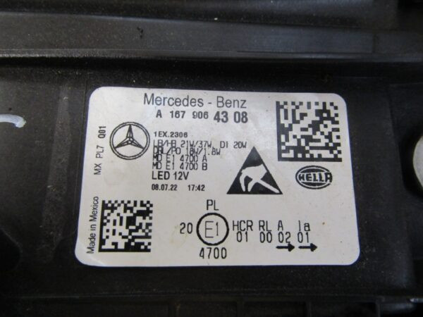 KOPLAMP Mercedes GLE W167 FULL LED PERFORMANCE 19-23 LINKS A1679064308 Q1251/K4 10E