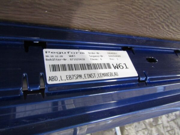 Zijskirt Dorpellijst Links BMW 1 E87 M 5D Pakket MPakket  04-11 10184655414 Dorpel P7013