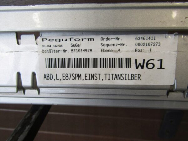 Zijskirt Links Dorpellijst BMW 1 E87 M-pakket Mpakket Dorpel 5d 8544058538 P1838
