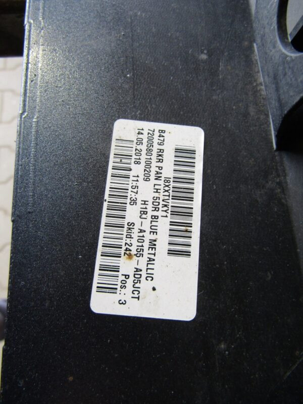 Zijskirt Dorpellijst Links Ford Fiesta MK8 ST 5D 18- h1bja10155 Dorpel P10377