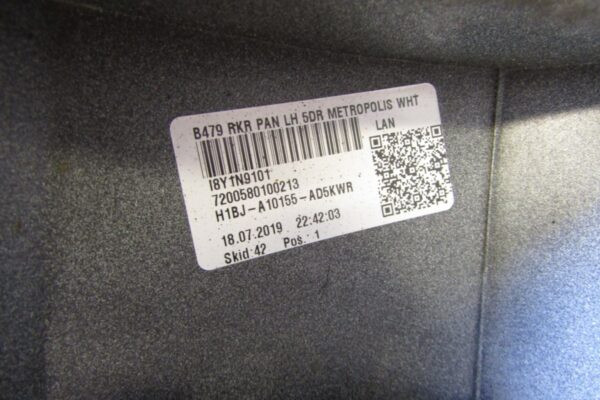 Zijskirt Dorpellijst Links Ford Fiesta MK8 ST 5D 18- h1bja10155 Dorpel P12508
