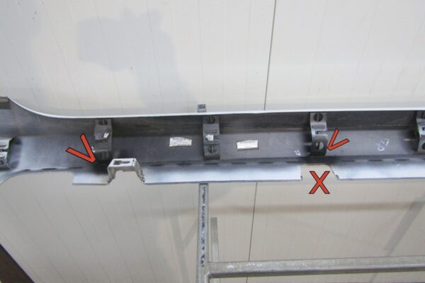 Zijskirt Dorpellijst Links Ford Fiesta MK8 ST 5D 18- h1bj a10155-b Dorpel P15873
