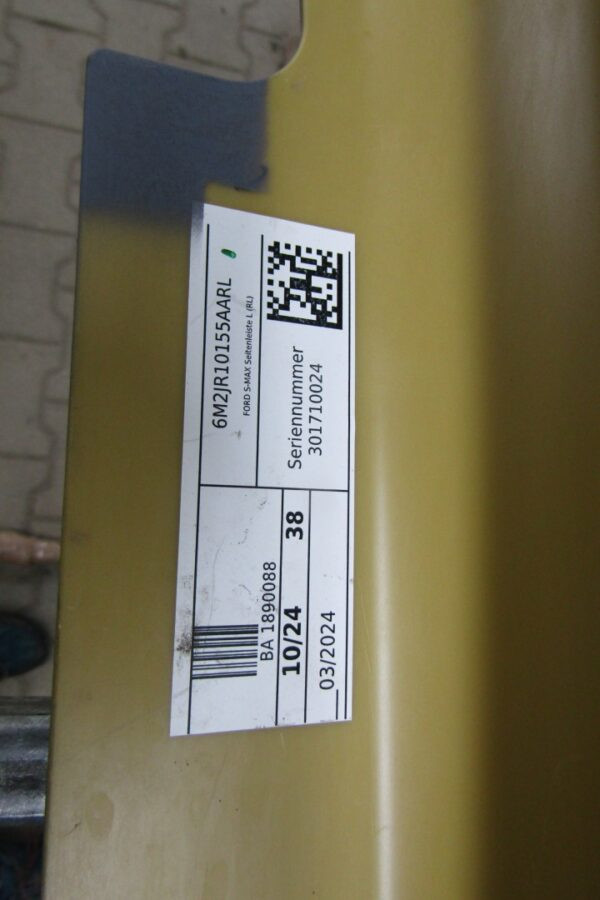 Zijskirt Links Dorpellijst Ford S Max I MK1 06-14 ST Titanium 6M2JR10155aaw Dorpel P14807