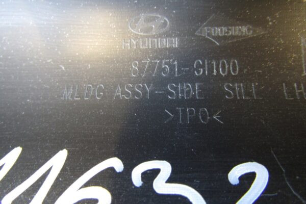 Zijskirt Links Dorpellijst Hyundai Ioniq 5 21- Dorpel 87751-GI100