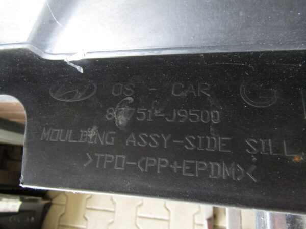 Zijskirt Links Dorpellijst Hyundai Kona 17 - Afdekking 87751 j9500 Dorpel P12088