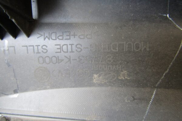 Zijskirt Links Dorpellijst Hyundai Kona Electrisch 18- 87753 k4000 Dorpel P11248