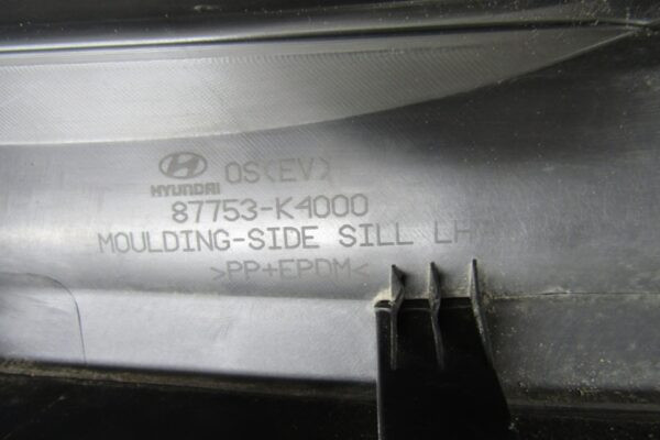 Zijskirt Links Dorpellijst Hyundai Kona Electrisch 18- 87753 k4000 Dorpel P15336