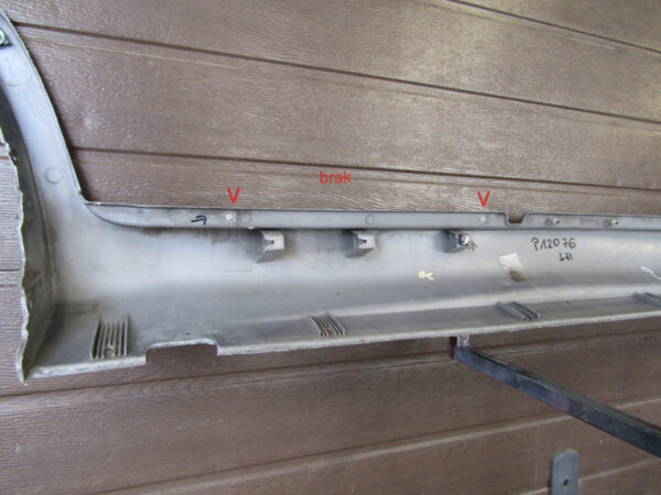 Zijskirt Links Dorpellijst Hyundai Santa Fe I 1 00-06 87751-26900 Dorpel P12076