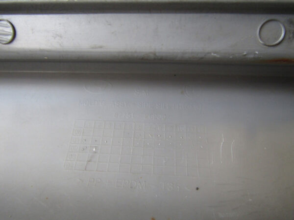 Zijskirt Links Dorpellijst Hyundai Santa Fe I 1 00-06 87751-26900 Dorpel P12076