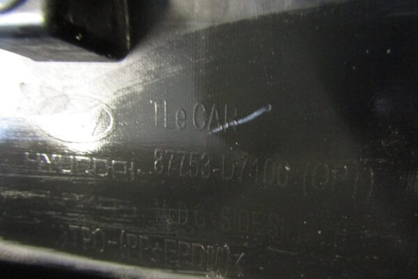 Zijskirt Links Dorpellijst Hyundai Tucson III 3 15- Dorpel 87753-d7100 P12397