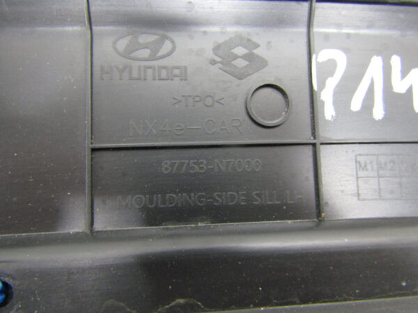 Zijskirt Links Dorpellijst Hyundai Tucson IV 20-Dorpel 87753-n7000 P14811