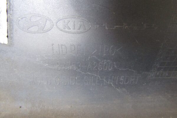 Zijskirt Links Dorpellijst KIA CEED 2 GT 15-18 Facelift 5D 87753-A2600 Dorpel P9959