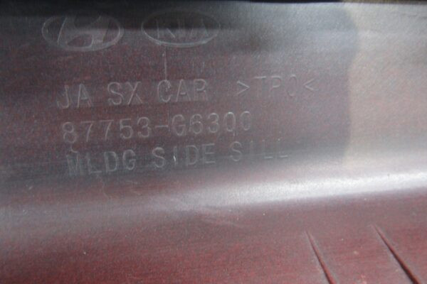 Zijskirt Links Dorpellijst KIA PICANTO 5D GT Line 17- 87753-G6300 Dorpel P15211