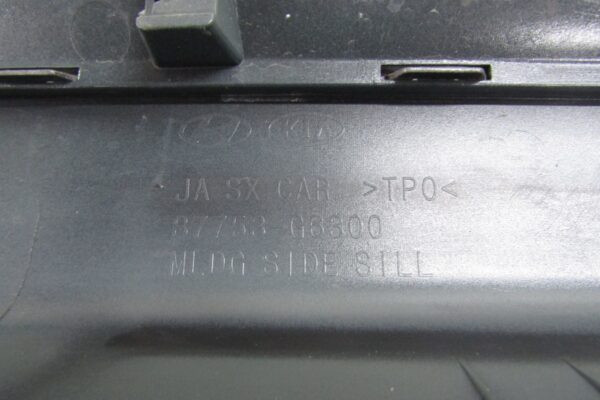 Zijskirt Links Dorpellijst KIA PICANTO 5D GT Line 17- 87753-G6300 Dorpel P15733
