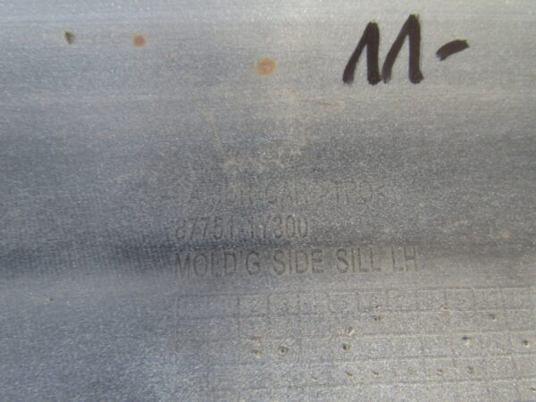 Zijskirt Links Dorpellijst KIA Picanto 2011- 3D Overlay  87751-1Y300 Dorpel P10300