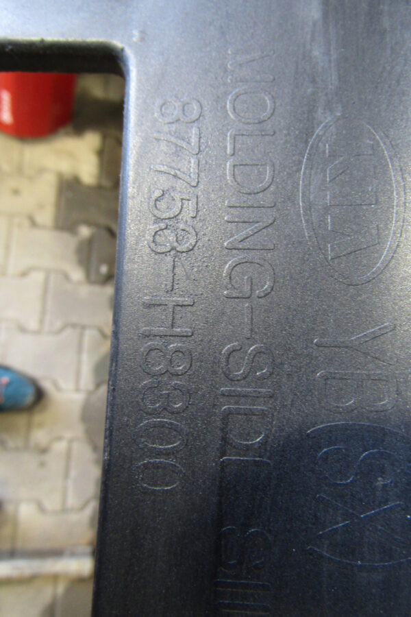 Zijskirt Links Dorpellijst KIA RIO IV 18- GT Line Tonic 87753 h8300 Dorpel P11356