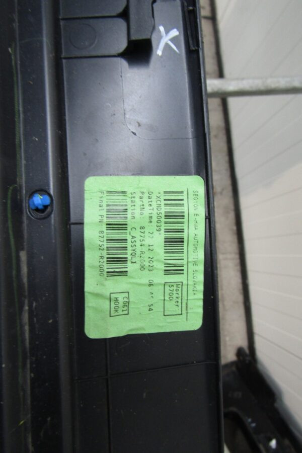 Zijskirt Rechts Dorpellijst KIA SPORTAGE V 5 21- Cover  87754r2000 Dorpel P14076