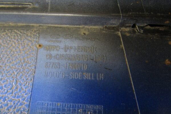 Zijskirt Links Dorpellijst Kia Ceed III 3 GT 18- 5D GT Line 87753-J7900/10 Dorpel P13053