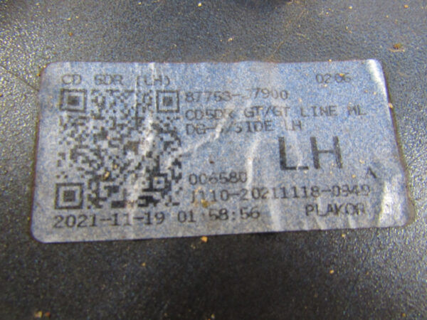 Zijskirt Links Dorpellijst Kia Ceed III 3 GT 18- 5D GT Line 87753-J7900/10 Dorpel P13969