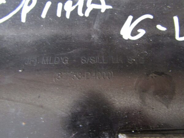 Zijskirt Links Dorpellijst Kia Optima 4 Afdekking 15- 87753 d4000 Dorpel P4408