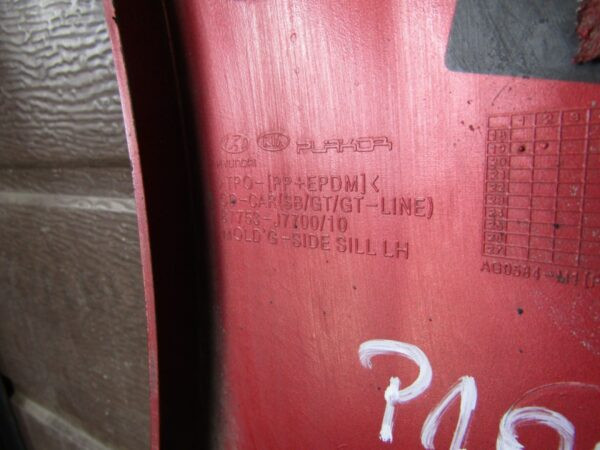 Zijskirt Links Dorpellijst Kia Proceed 3 GT Line 19- 87753 J7700 Dorpel P10272