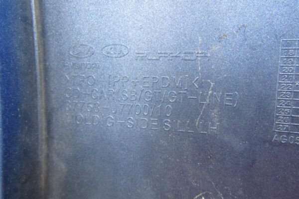 Zijskirt Links Dorpellijst Kia Proceed 3 GT Line 19- 87753J7700 Dorpel P13345
