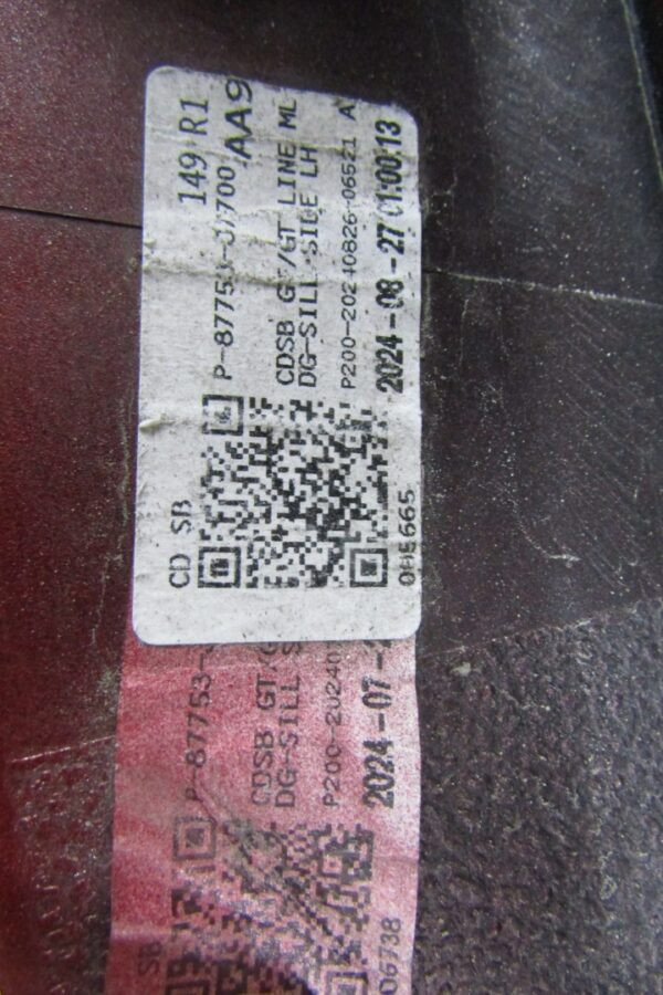 Zijskirt Links Dorpellijst Kia Proceed 3 GT Line 19- 87753 J7700 /10 Dorpel P15827