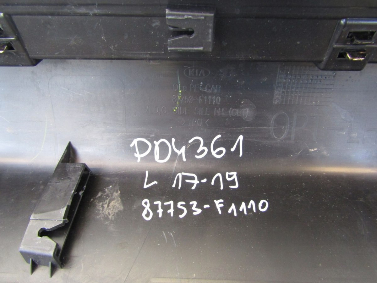 Zijskirt Links Dorpellijst Kia Sportage 4 GT Line Facelift 18 8770303257 Dorpel PD4361