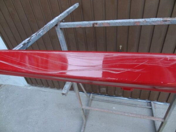 Zijskirt Dorpellijst Links Lancia Ypsilon Zwart&Rood 3 III 11-24 8546019126 Dorpel C5079