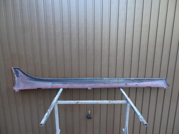 Zijskirt Dorpellijst Links Lancia Ypsilon Zwart&Rood 3 III 11-24 8546019126 Dorpel C5079