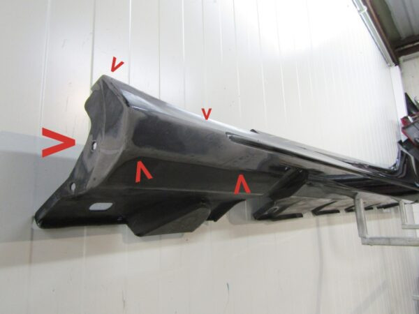 Zijskirt Dorpellijst Links Mercedes C 205 Cabrio AMG 14- a2056980500 Dorpel P14714