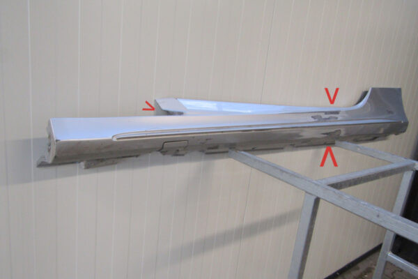 Zijskirt Links Dorpellijst Mercedes C 205 Coupé AMG 14- a2056907900 Dorpel P12853