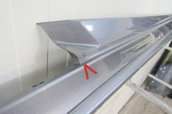 Zijskirt Links Dorpellijst Mercedes C 205 Coupé AMG 14- a2056906905 Dorpel P13515