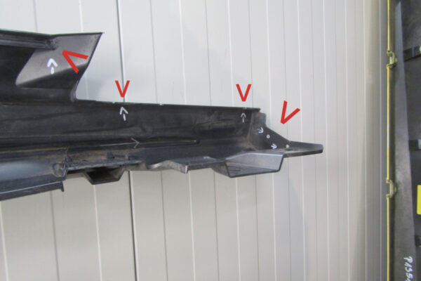 Zijskirt Links Dorpellijst Mercedes C 205 Coupé AMG 14- a2056906905 Dorpel P13515