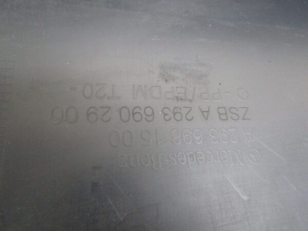 Zijskirt Dorpellijst Links Mercedes EQC N293 19 Graden a2936981500 Dorpel P14025