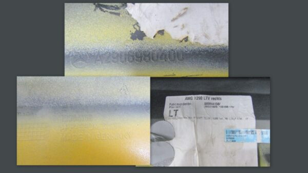 Zijskirt Rechts Dorpellijst Mercedes GT 18- 4-deurs Coupé AMG A2906980400 Dorpel P15950