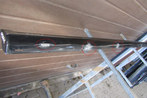 Zijskirt Dorpellijst Rechts Ford Tourneo Custom ST 17- jk2vv10154a Dorpel P9532