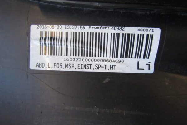 Zijskirt Links Dorpellijst BMW F06 M-pakket Mpakket  6 Gran Coupé 51778052653 Dorpel P9052