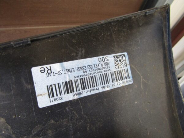 Zijskirt Rechts Dorpellijst BMW F21 F22 F23 M-pakket Mpakket Dorpel 51778051948 P9895